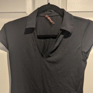 Prada workout active wear top black breathable